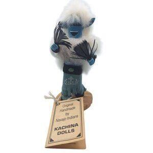Kachina Doll Handmade Zuni Rain Priest Navajo Indians‎ NativeAmerican Art 7 Inch